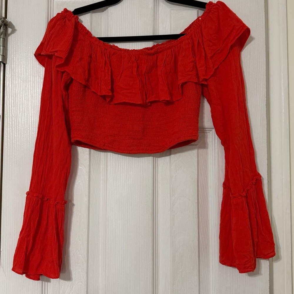 Kimchi Blue Red Top